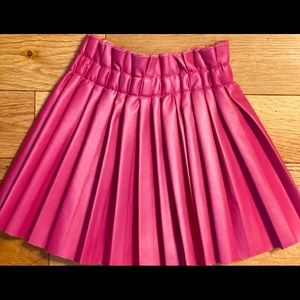 Pink toddler skirt